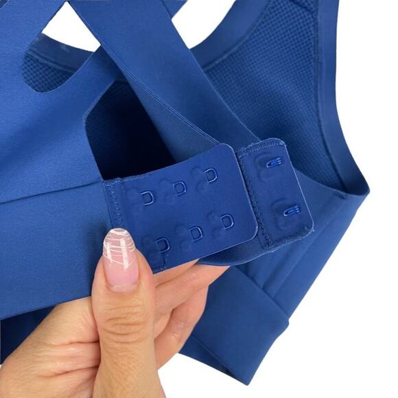 Sweaty Betty Blue All Train Sports Bra SB4731 Size 32C - Picture 8 of 11